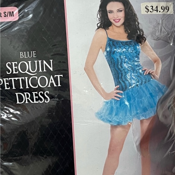 Halloween, Costume, Sequin Petiticoat Dress - Taylor Swift Eras Movie or Concert - Picture 1 of 1